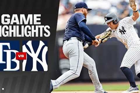Rays vs. Yankees Game Highlights (7/22/24) | MLB Highlights