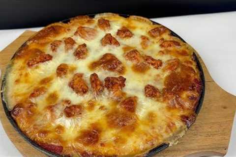 Chicken Pizza Recipe | perfect pizza dough Recipe | perfect pizza sauce Recipe