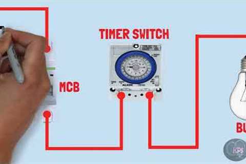 Light bulb timer switch wiring diagram connection@kalutecpowersolutions9523