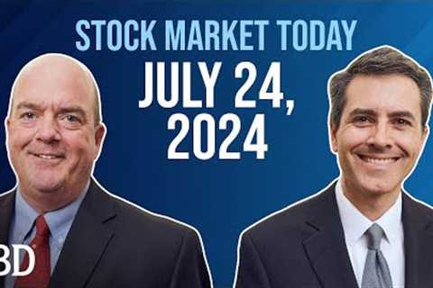 Techs Lead Market Sell-Off; Tenet Healthcare, Fiserv, Microsoft In Focus | Stock Market Today