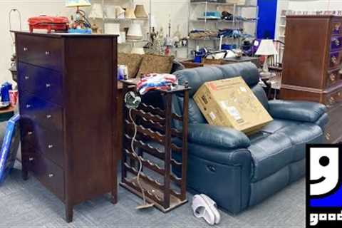 GOODWILL (3 DIFFERENT STORES) SHOP WITH ME FURNITURE KITCHENWARE DECOR SHOPPING STORE WALK THROUGH