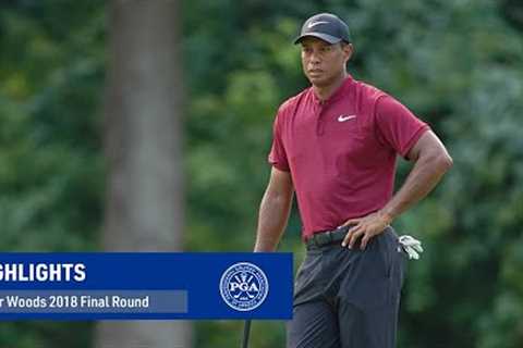 Every Shot from Tiger Woods' Best-Ever 4th Round in a Major | PGA Championship 2018
