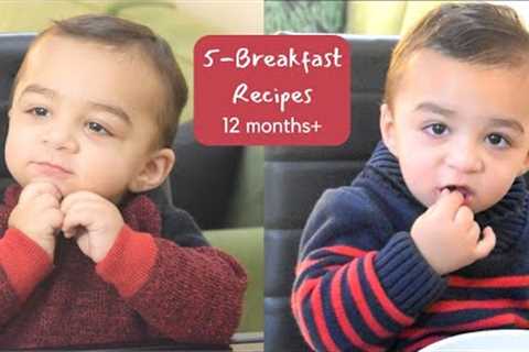 5 - Breakfast Recipes for baby/toddler || What my baby eats in Breakfast|| Weekly Breakfast Schedule