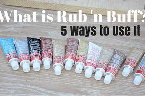 What is Rub 'n Buff? How to Use Rub n Buff on Metal and More: DIY Crafts - Thrift Diving