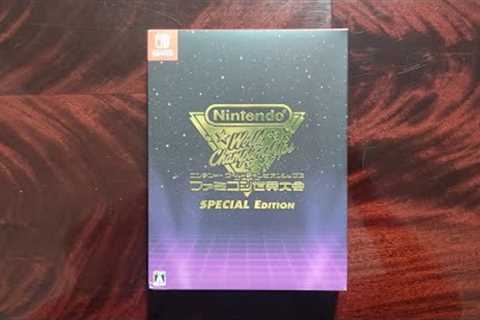Nintendo World Championships NES Edition Japanese Special Edition Nintendo Switch Unboxing Video