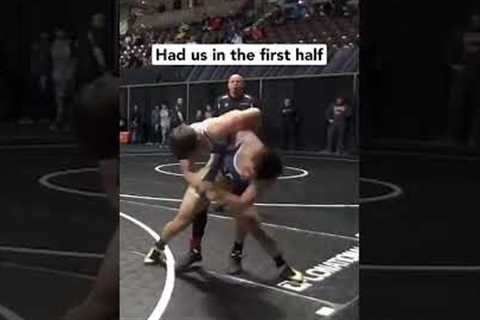 He was mad 😤 #takedown #trending #wrestling #sport #shorts #fyp #reel #fight