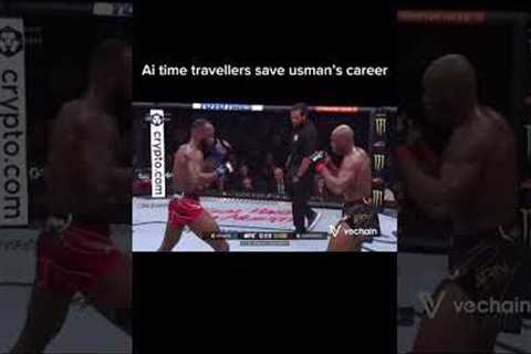 Dana white interrupt the fights 😂#ai #timetraveler #trending #shorts #ufc #mma #sports #fyp #viral