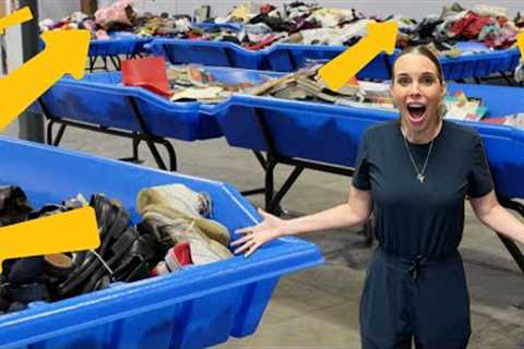 We Found $100 Worth of Items in the First 10 Minutes! | Shopping the Goodwill Bins for Reselling