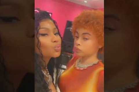 NICKI MINAJ AND ICE SPICE GET A LITTLE TOO CLOSE
