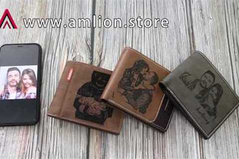 Personalized photo wallet perfect gift, personalized photo gifts, custom gifts for you lover