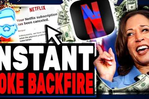 Netflix Just Made A HUGE MISTAKE! Massive Boycott Hits After MASSIVE Donation To Kamala Harris!