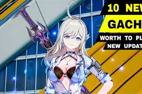 Top 10 NEW UPDATE Best GACHA GAMES RPG for Android &amp; iOS | Worth to Play Gacha with SSR tier..