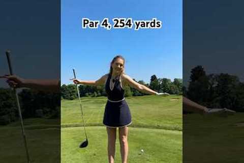 Play a hole with me until I make my first birdie (Day 1)