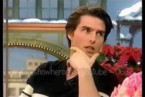 TOM CRUISE has FUN with ROSIE
