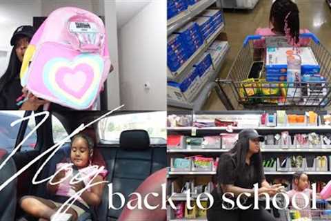 BACK TO SCHOOL SHOPPING FOR MY KINDERGARTENER | SCHOOL SUPPLIES ✏️🤍