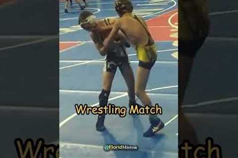 The Craziest Wrestling Fight😬
