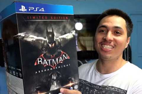 PapiGfunk Unboxing Batman Arkham Knight Collectors Edition