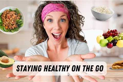 WHAT I EAT ON THE ROAD | EASY SNACKS &amp; MEALS 🍍