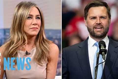 Jennifer Aniston SLAMS J.D. Vance’s Comments About Childless Women | E! News