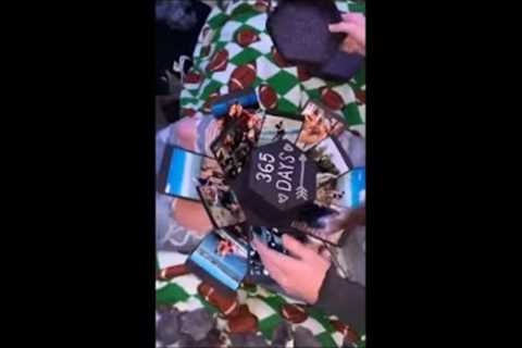 Guy Surprises His Girlfriend With The sweetest 1-year-anniversary Gift