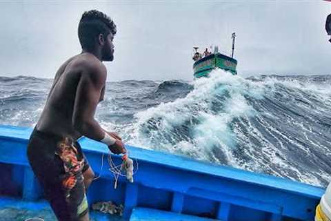 OMG! Our Boat In Storms | Terrifying Monster Waves At Deep Sea | Deep Sea Fishing
