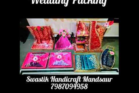 wedding packing/easy bridal Lehenga Packing♥️trousseau packing #wedding #packing #decoration #diy