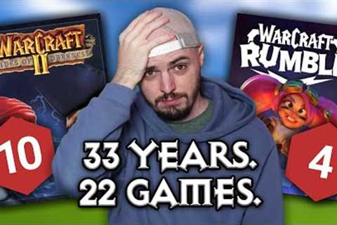 I Played Every Blizzard Game Ever Made