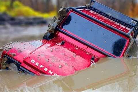 RC Cars Can Swim? Water Test Traxxas TRX4, Axial SCX10 II Jeep, HPI Venture — Wilimovich