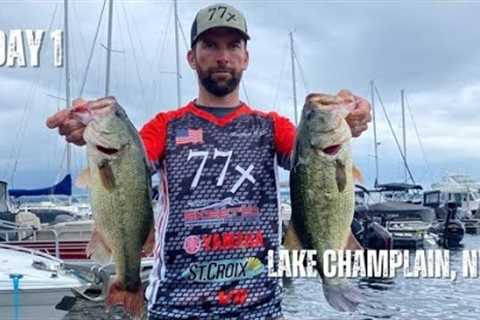 Lake Champlain BASS Tournament Day 1
