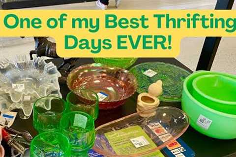 One of my Best Thrifting Days EVER!