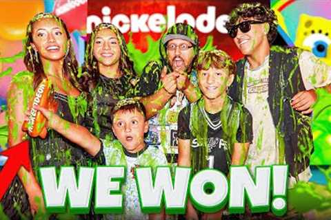 We Won Nickelodeon Choice Awards!  (2024 Favorite Creator Family Slime Champions)