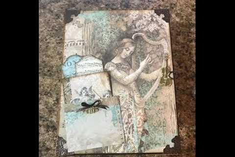 EASY BEGINNERS MINI ALBUM PART 1 STAMPERIA MUSIC SHELLIE GEIGLE JS HOBBIES