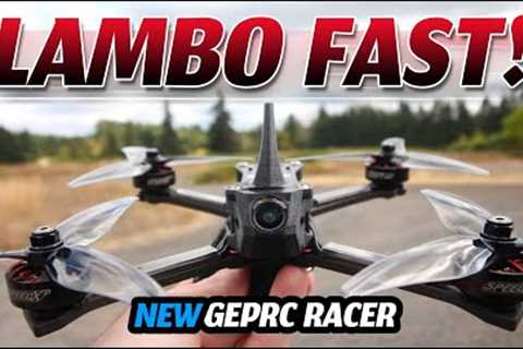 THE LAMBORGINI of Racing Drones - NEW' Geprc RACER 5 Fpv Racing Drone 🔥
