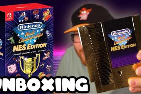 Nintendo World Championship NES Edition Deluxe Set Unboxing