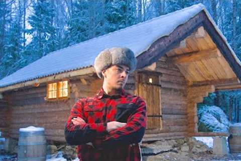 3 Years Alone In The Forest Building A Log Cabin