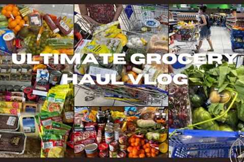 RELAXING ASMR | 4 HOURS Grocery Hauls + Prices | 2023 Grocery Shopping Compilation