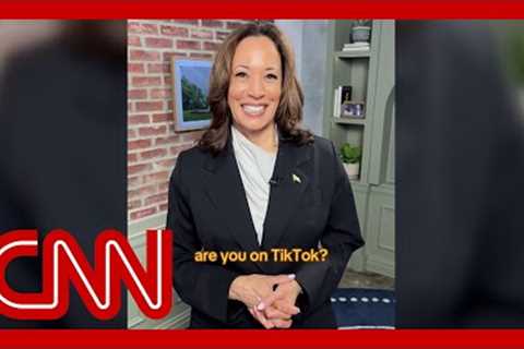 Kamala Harris joined TikTok. See her first post