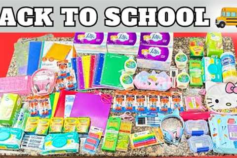 HUGE SCHOOL SUPPLY HAUL | BACK TO SCHOOL 2024