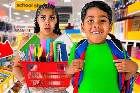 Zakyius Goes Back To School Shopping! *emotional*