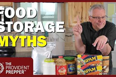 12 Food Storage Myths Debunked