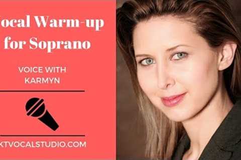 Vocal Warm-up for Soprano Voice