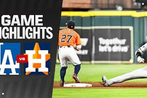 Dodgers vs. Astros Game Highlights (7/26/24) | MLB Highlights