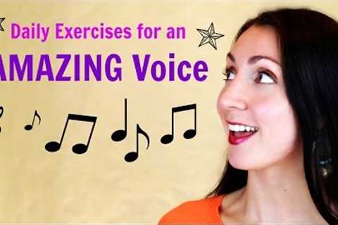 Singing: daily exercises for an AWESOME voice: Alternative 1