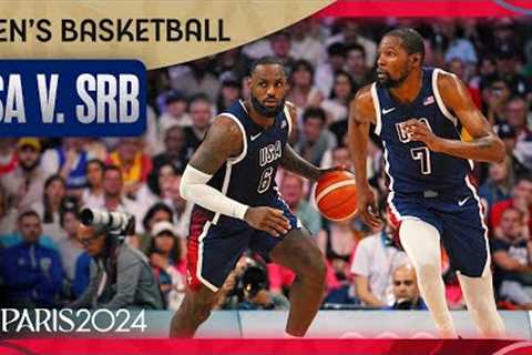 Team USA men's basketball starts Olympic run with HUGE win over Serbia | Paris Olympics