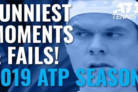 Funny ATP Tennis Moments And Fails 2019! 😂