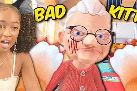 I Am Cat and I need to DESTROY THIS GRANNY!!