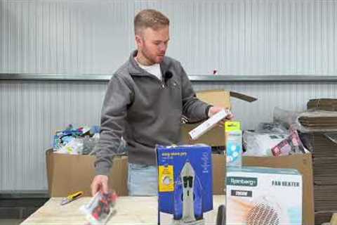 Unboxing a Huge Amazon Returns Liquidation Box