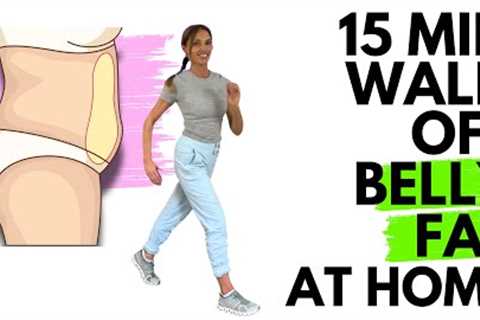 15 Minute Walking Exercises to Lose Belly Fat