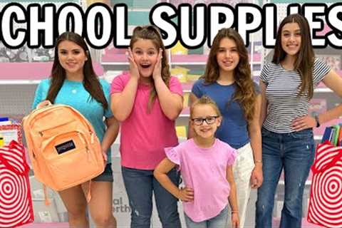 BACK TO SCHOOL SUPPLiES SHOPPiNG w/ MY 6 KiDS for 2024!