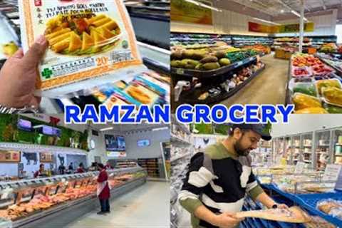Ramadan Grocery Shopping In Canada 2024 | Ramadan Preparations Begins